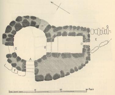 Plan of Bee-hive Hut, Bosphrennis