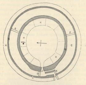 Plan of Ch?n Castle