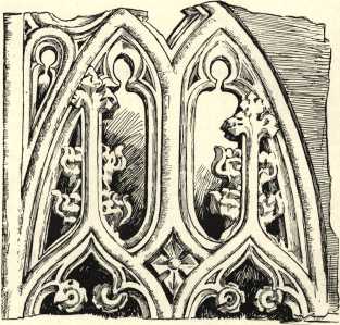 Detail of tracery