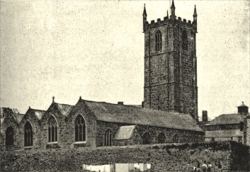St. Ives church, from the N. E.