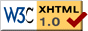 XHTML 1.0 Validated