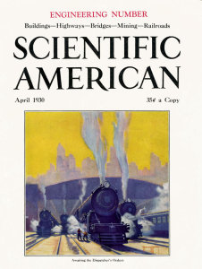 Scientific American cover Apr 1930