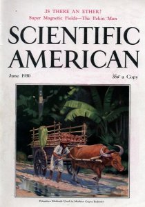 Scientific American cover Jun 1930
