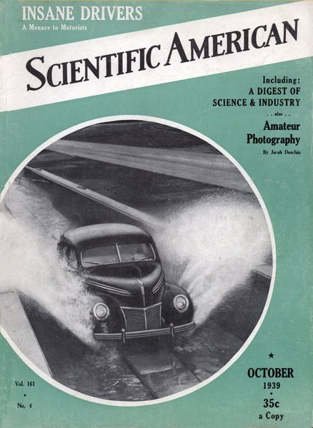 Scientific American cover Oct 1939