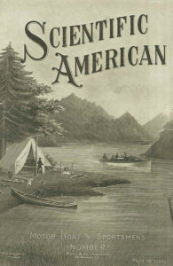 Scientific American cover 1906 - Motor Boat & Sportsmen