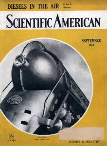 Scientific American cover Sep 1938