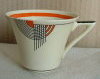 tea cup in tango orange